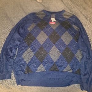 Croft & Barrow Argyle Sweater 2XLT